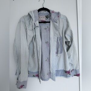 We The Free About to Slide Hoodie Shirt - Blue Combo - XS